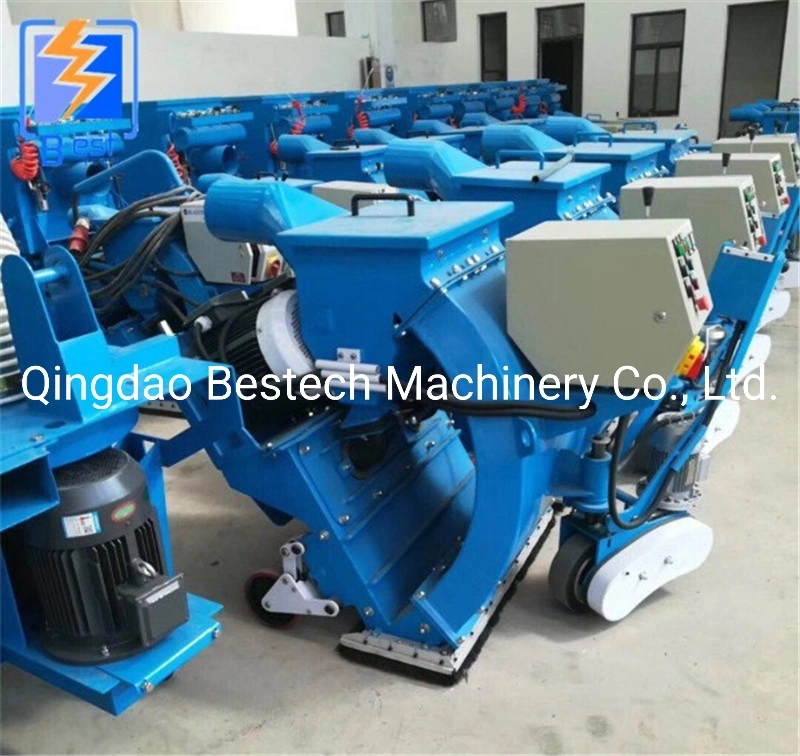 Clean Warehouse Floor Road Surface Shot Blasting Machine, Movable Road Floor Shot Blasting Machine for Concrete