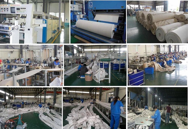 Pocket Filter Type Non Woven Dust Collector Filter Bag Factory Made with Free Samples